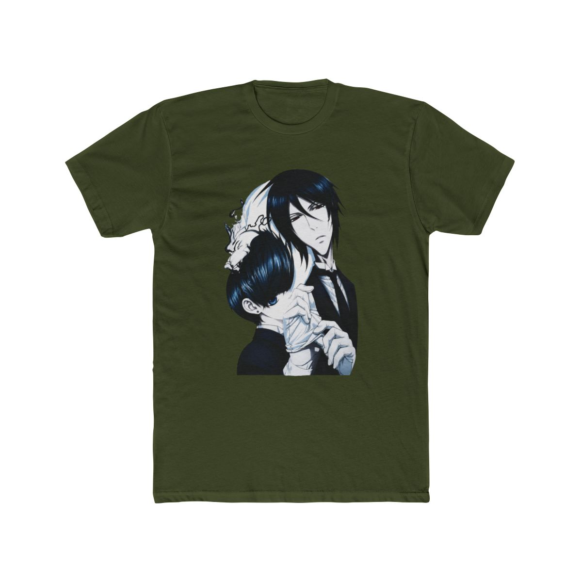 Black Butler II Sebastian And Ciel Sublimation Girls T Shirt 3XL