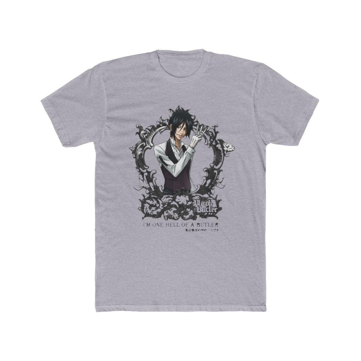 Black Butler Kuroshitsuji Sebastian T Shirt Anime Licensed NEW - alternate angle 3, merchandise