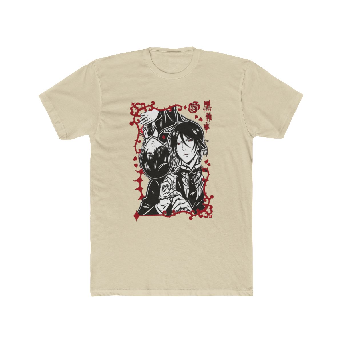 Traditional Butler Merch Black Butler T Shirt: Vintage Anime, Sebastian Ciel
