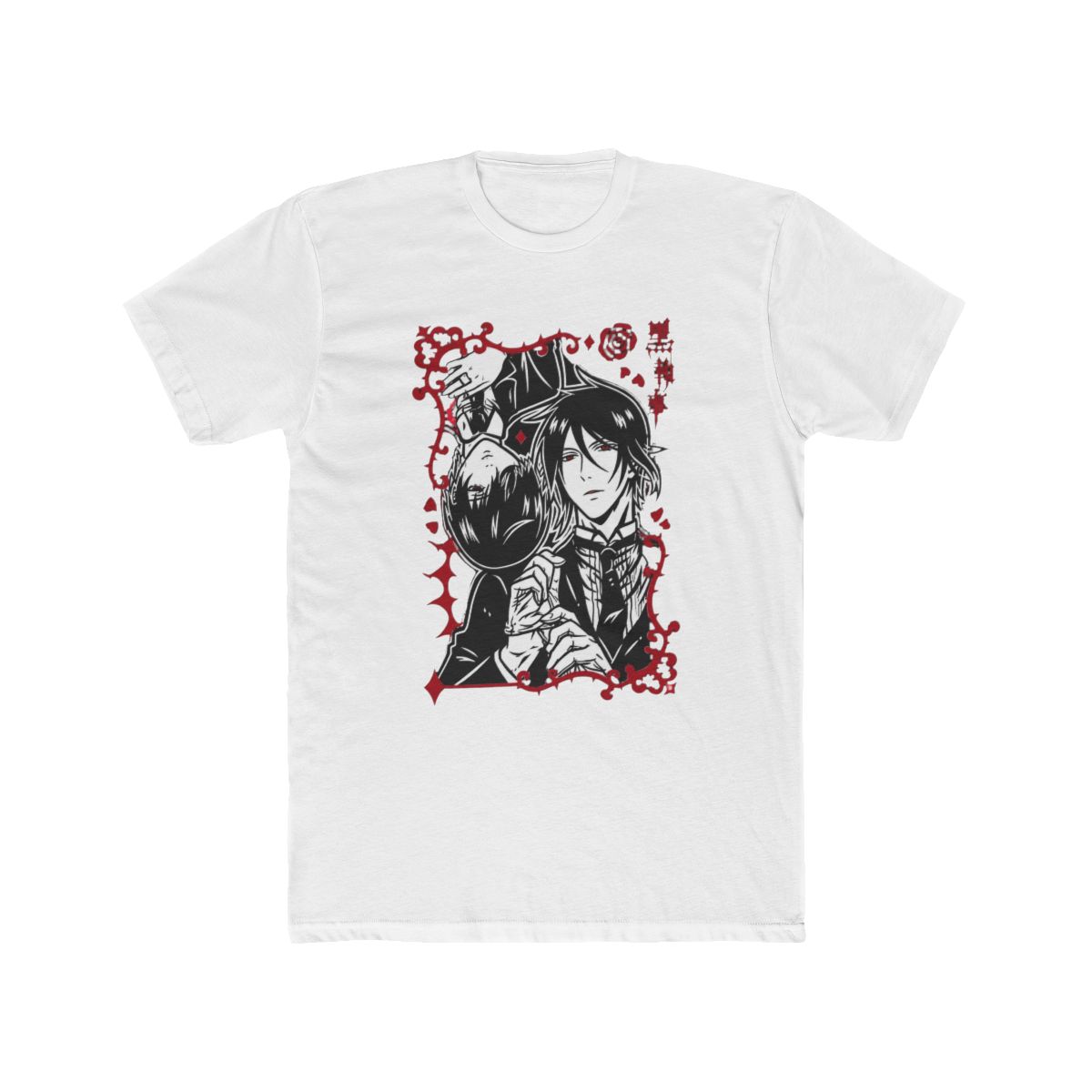 Traditional Butler Merch Black Butler T Shirt: Vintage Anime, Sebastian Ciel - Official T-Shirts merchandise