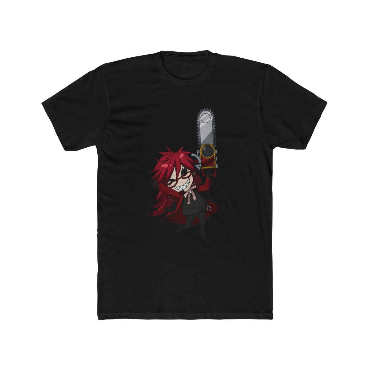 Deltarune Outfit Butler Merch Black Butler Grell Sutcliff SD Jrs T Shirt Large - alternate angle 3, merchandise