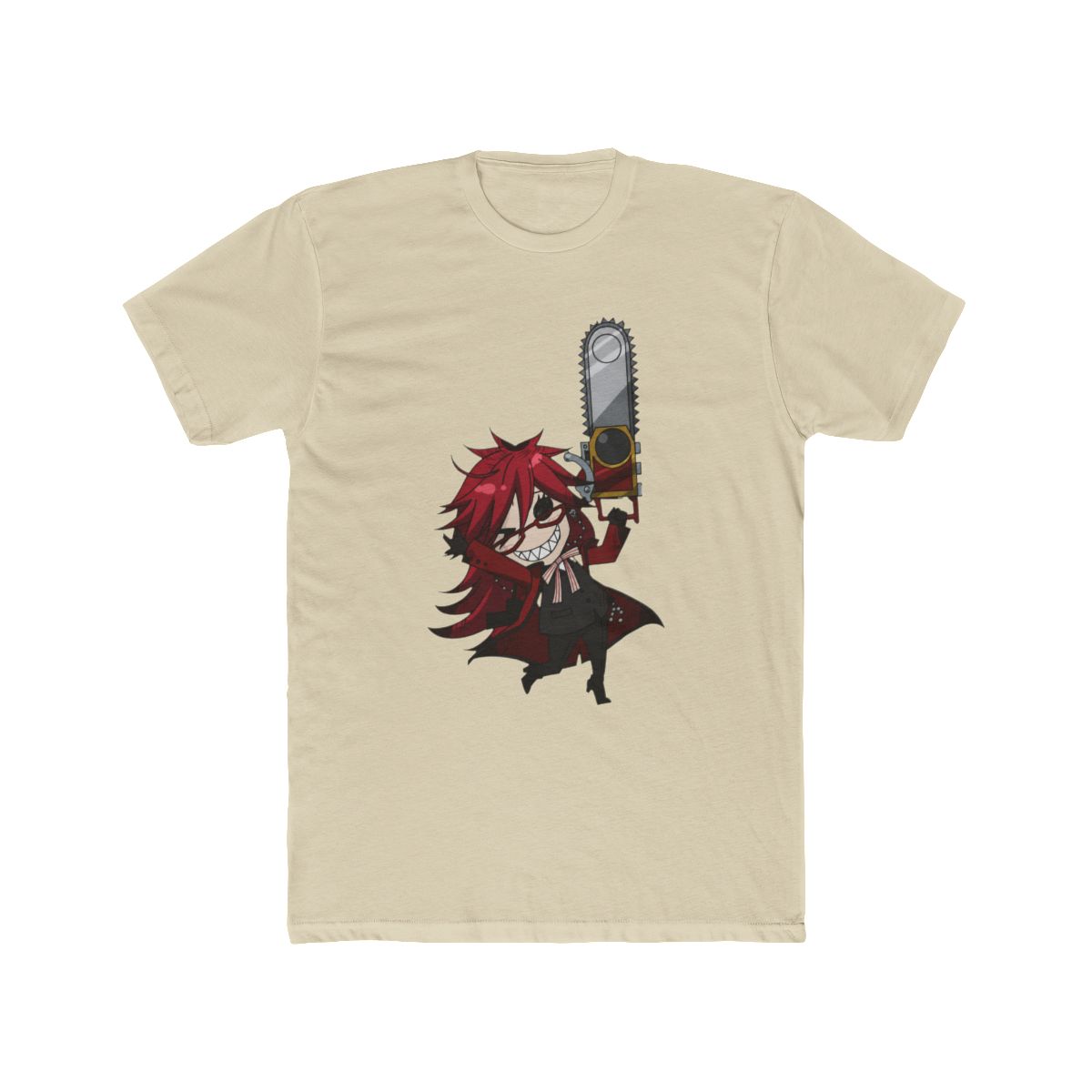 Deltarune Outfit Butler Merch Black Butler Grell Sutcliff SD Jrs T Shirt Large