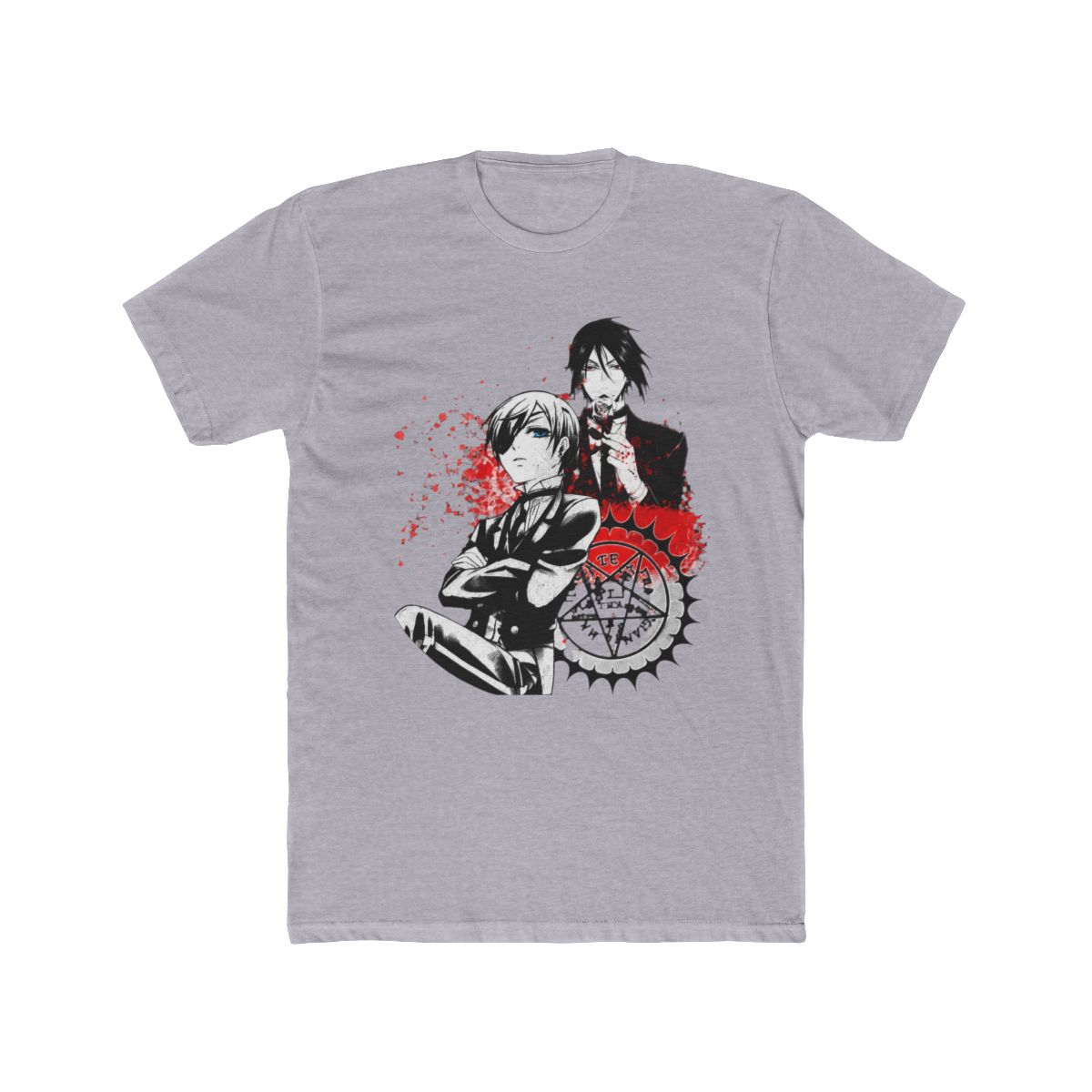 Black Butler Anime Kuroshitsuji Trash Polka T Shirt | Black Butler Store - alternate angle 4, merchandise
